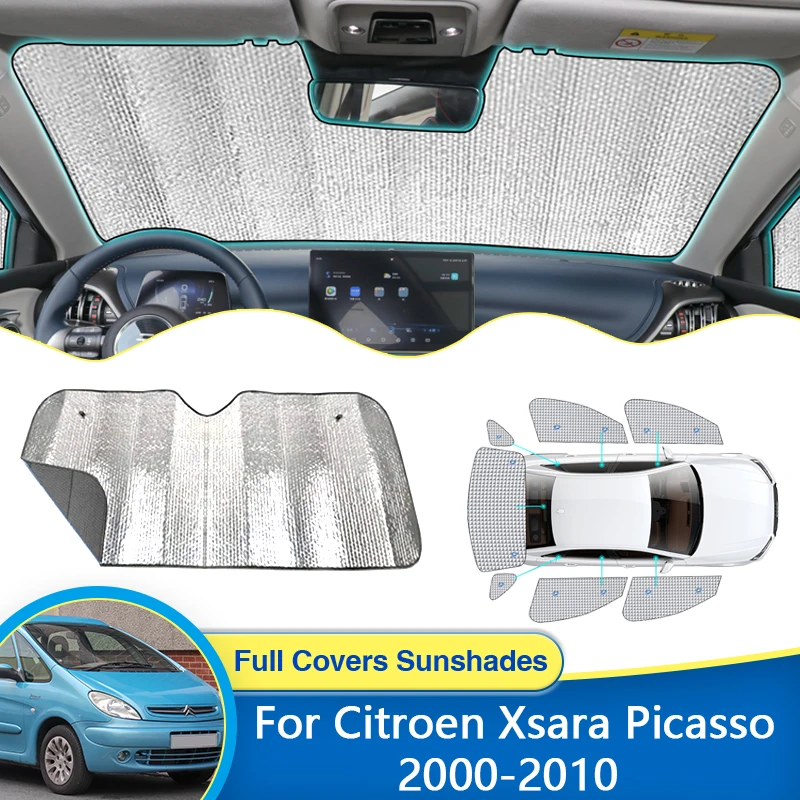 Оконный козырек для Citroen Xsara Picasso 2000 ~ 2010 солнцезащитные козырьки крышка лобовые