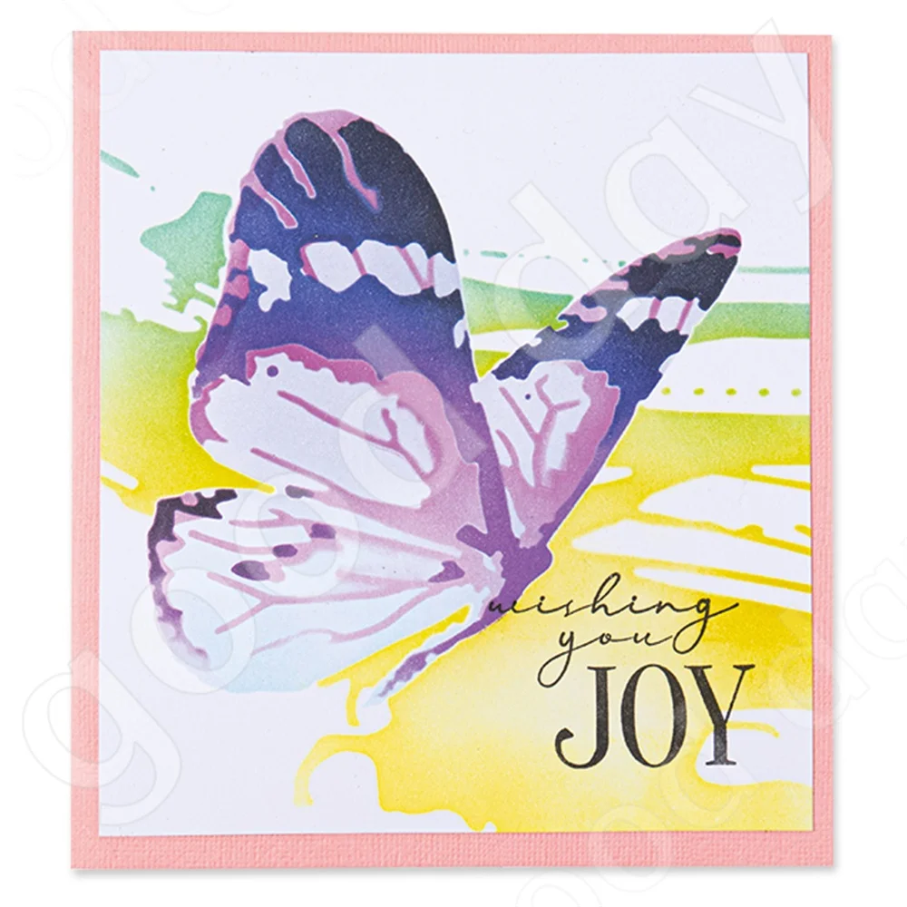 

Butterfly Layered production Stencil Scrapbook Diary Decoration Embossing Template Diy Greeting Card Handmade Hot Sale 2022 New