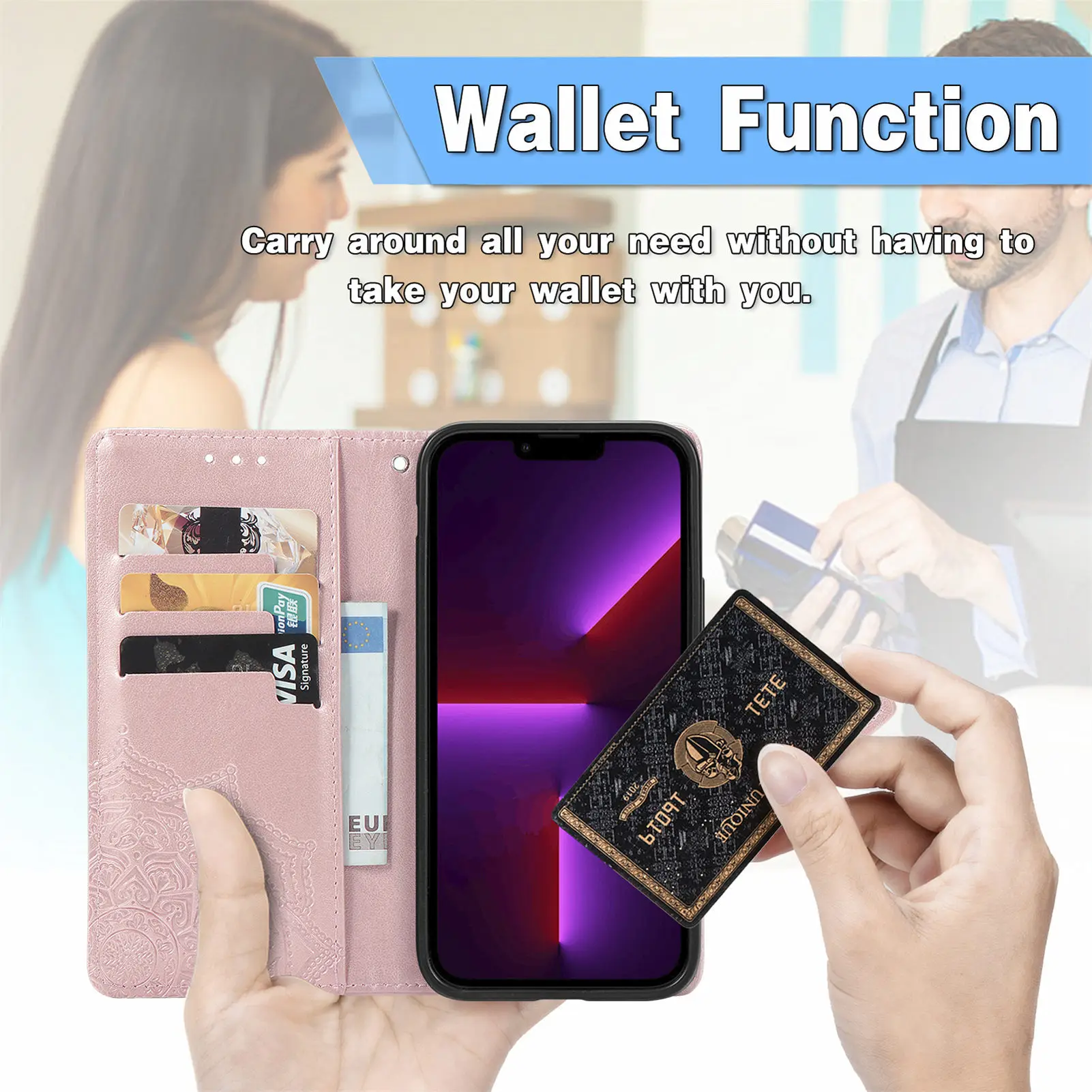 Luxury Flip Leather Wallet Case  For Samsung Galaxy S22 S21 S20 S20 Ultra S20 Plus J7 J5 S10 S9 Phone Card Slot Stand Back Cover