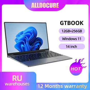 ALLDOCUBE GT Book   Windows 11 portátiles 12GB LPDDR4 256GB SSD  Intel Celeron N5100 1920 × 1080 IPS Bluetooth 5.1 WiFi6  Notebook 1