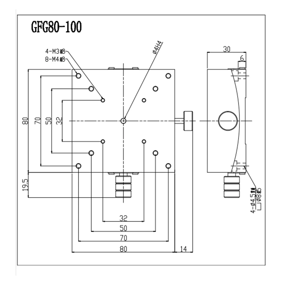 

Радиальный угловой стол GFG60-60 / GFWG60-60 / GFG80-100