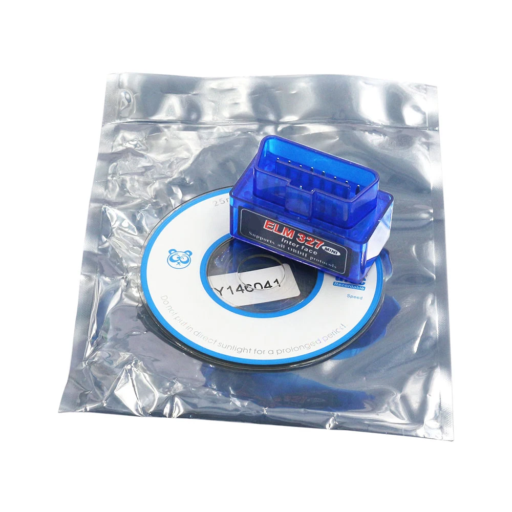 Мини-сканер ELM327 OBD2 с чипом PIC18F25K80 Bluetooth-совместимый для Android/ПК |
