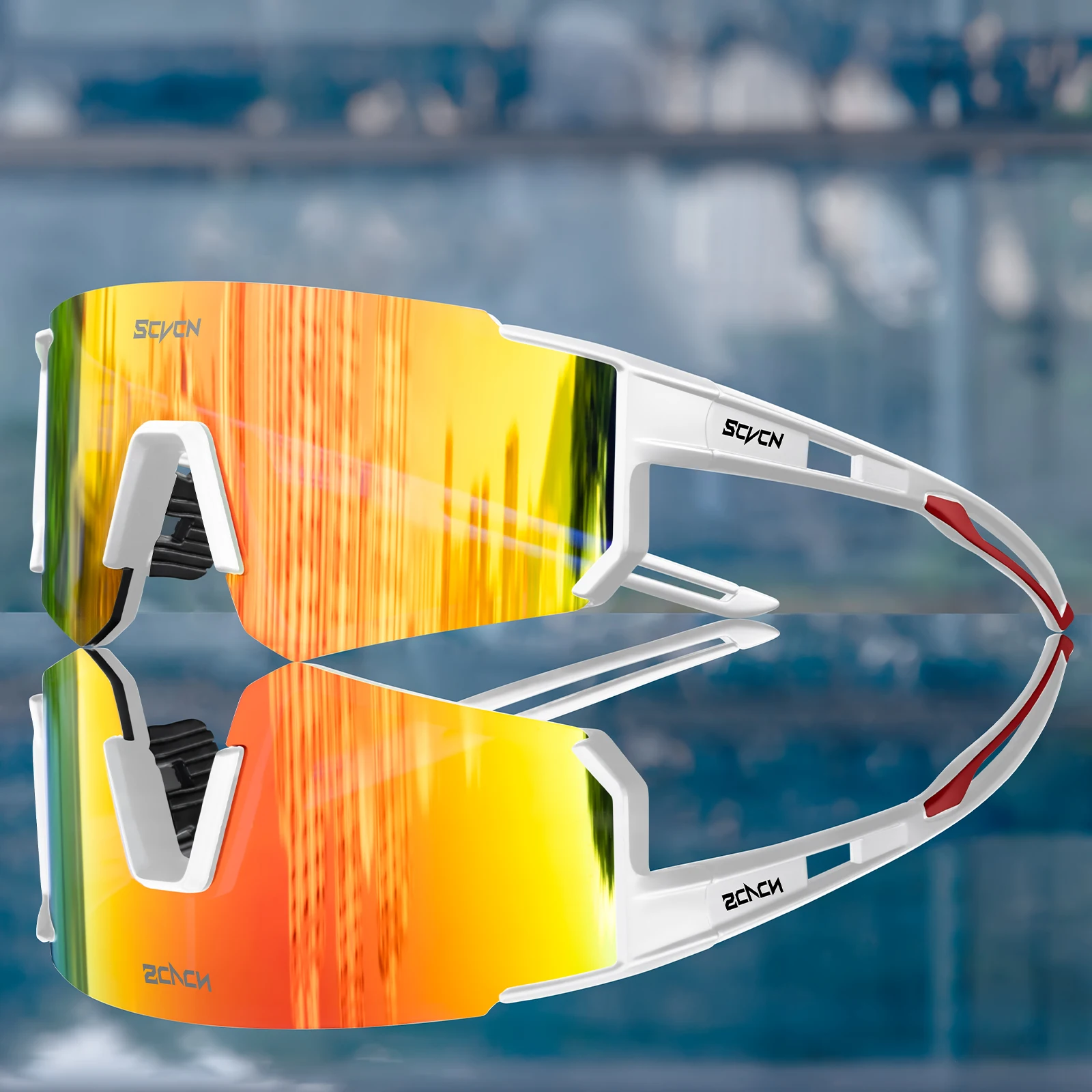 Женские и мужские велосипедные солнцезащитные очки SCVCN для горного велосипеда
