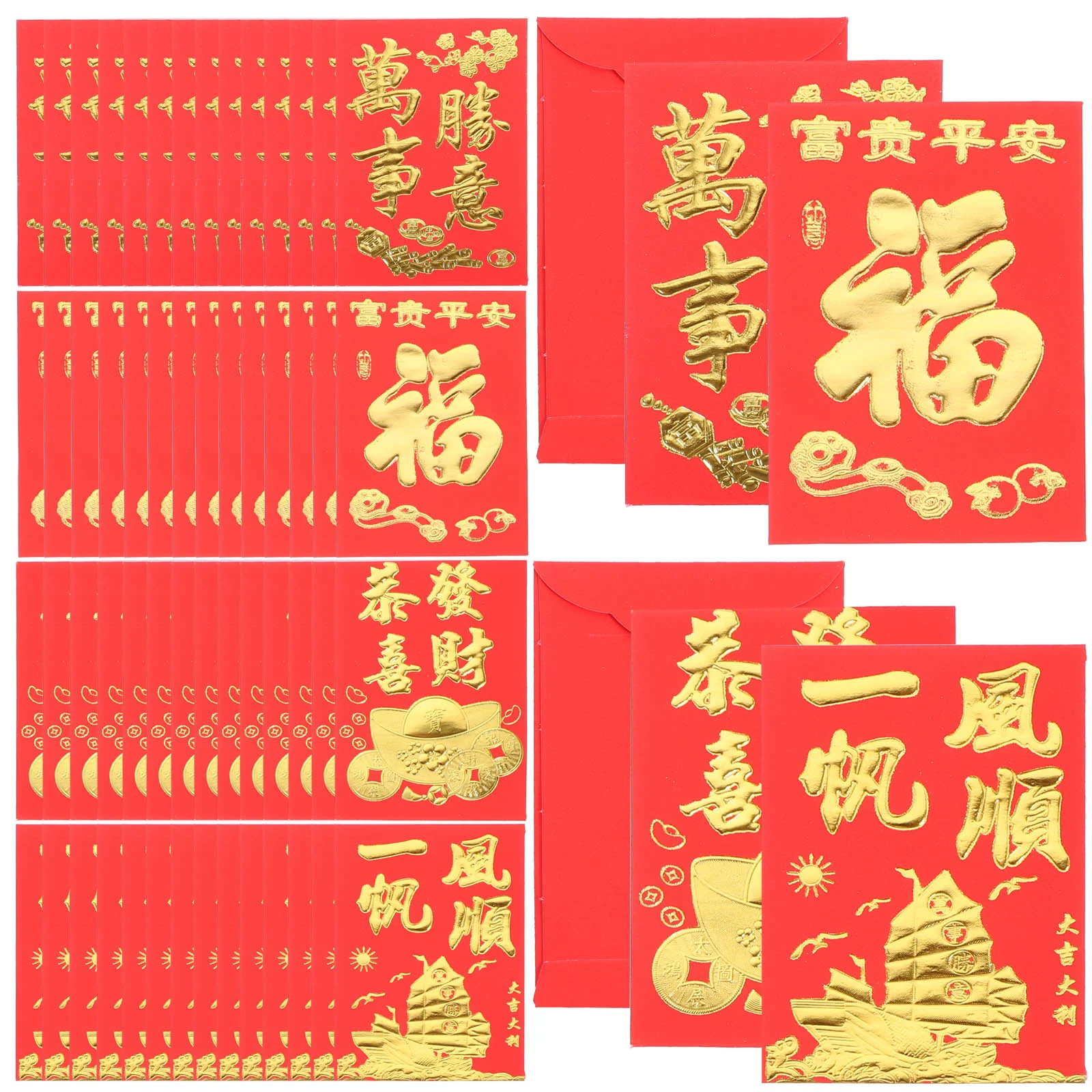 

Red Envelopes Year Chinese Money New Envelope Gift Hong Bao Luckyfestival Spring Packets Packet Bag Pocket Bags Hongbao Pockets