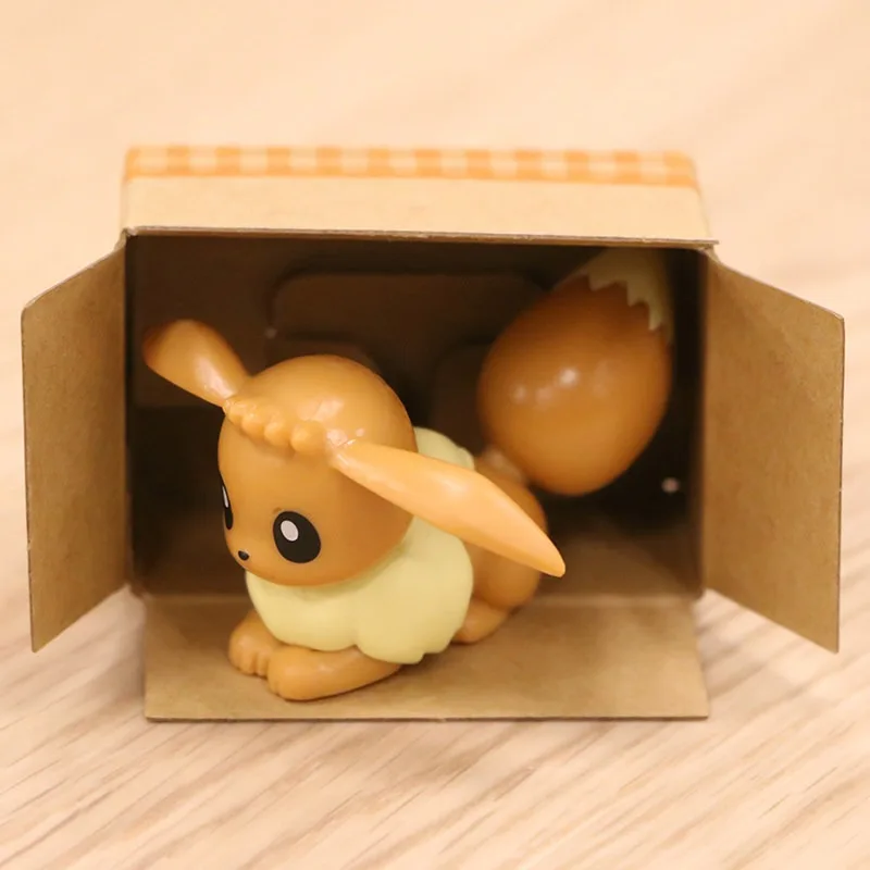 Коллекционная фигурка Takara Tomy Pokémon: Иви, Минчино, Гиммигул (скрытые в коробке) — аниме-аксессуары, игрушки, украшение для рабочего стола (art.: 3920dbd533ee4) - 3920dbd533ee4