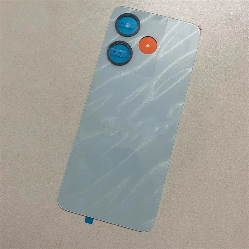Фото Задняя крышка аккумулятора Redmi 13 для Xiaomi Redmi 13 4G, задний чехол, замена запасных частей для ремонта + объектив камеры №5