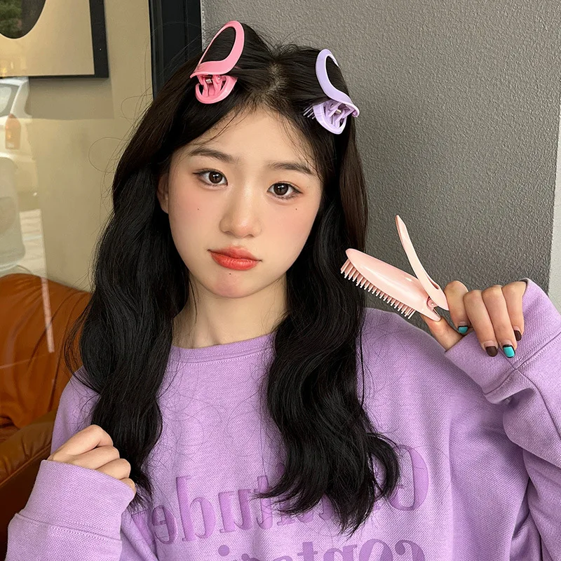 

Natural Fluffy Curly Hairpin Hair Root Fluffy Clip Styling Hair Clip Korean Lazy Air Bangs Curler Hairpin Hair Style Accessories