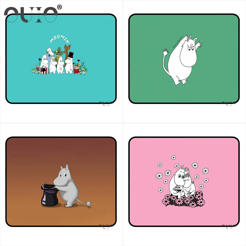 Коврик для мыши 25x2 9, милый мультяшный Бегемот, маленький коврик для мыши, игровые аксессуары