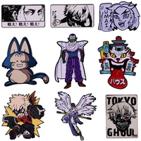 demon slayer japanese manga cool stuff enamel pin lapel pins for backpacks brooches clothing anime briefcase badges decoration