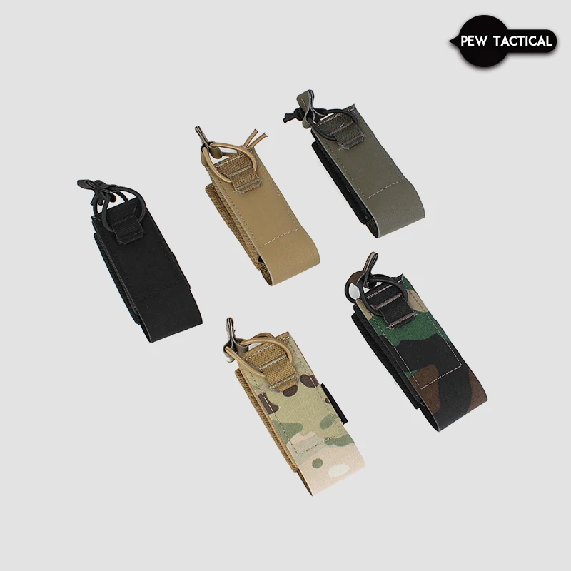 

Outdoor Pewtac Single 9mm Quick Pull Sleeve MOLLE Multipurpose Tool Quick Pull Sleeve