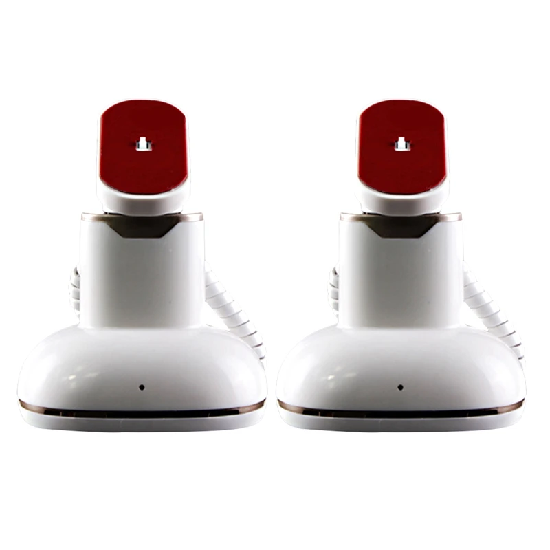 

2X Tablet Anti-Theft Display Stand Mobile Phone Alarm Holder Rechargeable Support For Iphone Ipad(Eu Plug)