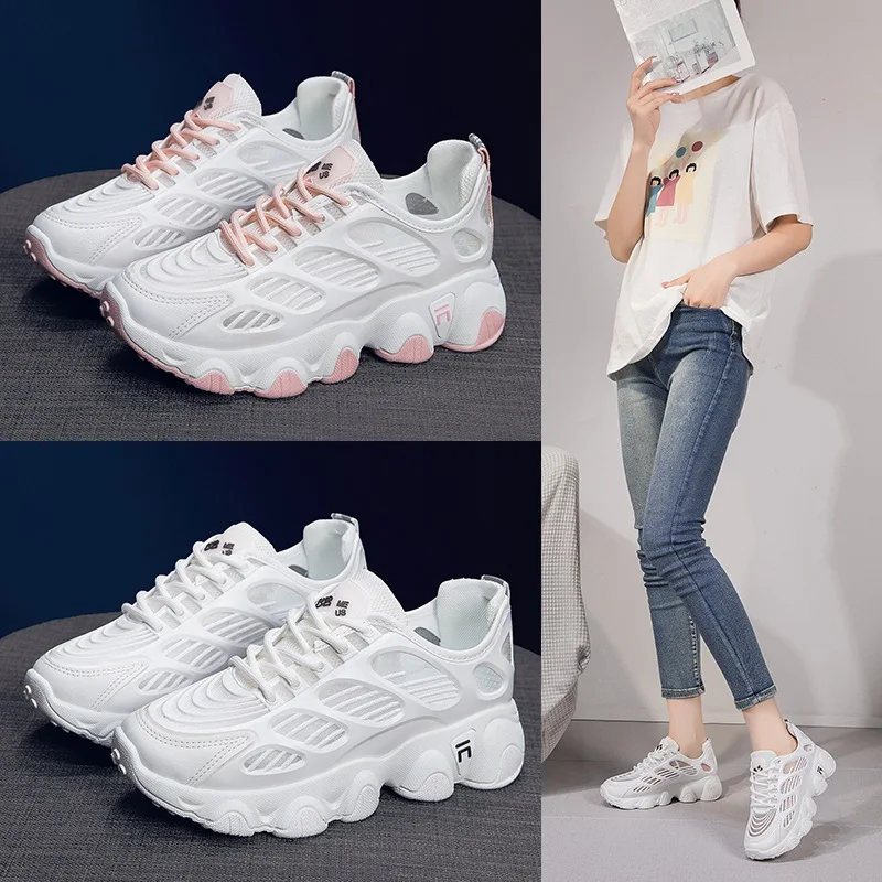 

Shoes for Women 2023 Trend Soft Sole Running Sports Shoes Casual Shoes Breathable Hard-Wearing Ladies Fashion Sneakers Woman