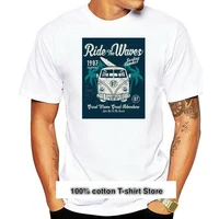 camiseta de ride the waves para hombre y mujer camisa unisex de moda novedad env%c3%ado gratis 2022