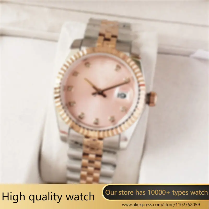 

Men's And Women's 904L Stainless Steel Waterproof Automatic Mechanism High Quality Waterproof aaa watch 41mm 36mm-RLX