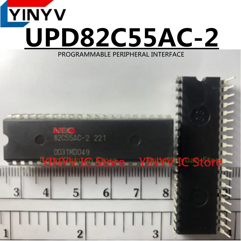 

2-5pcs UPD82C55AC-2 82C55AC-2 D82C55AC-2 82C55AC-2 UPD82C55AC 82C55AC DIP40 PROGRAMMABLE PERIPHERAL INTERFACE New 100% quality