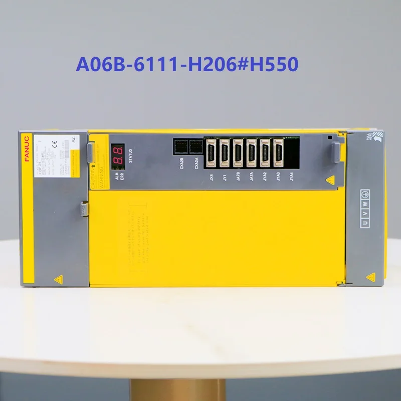 

Б/у Fanuc A06B-6111-H206 # H550 Шпиндельный усилитель, протестирован, подходит для станков с ЧПУ