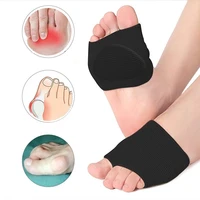 anti slip forefoot pads half insoles for forefoot pain relief insole shock absorption foot cushion hallux valgus corrector socks