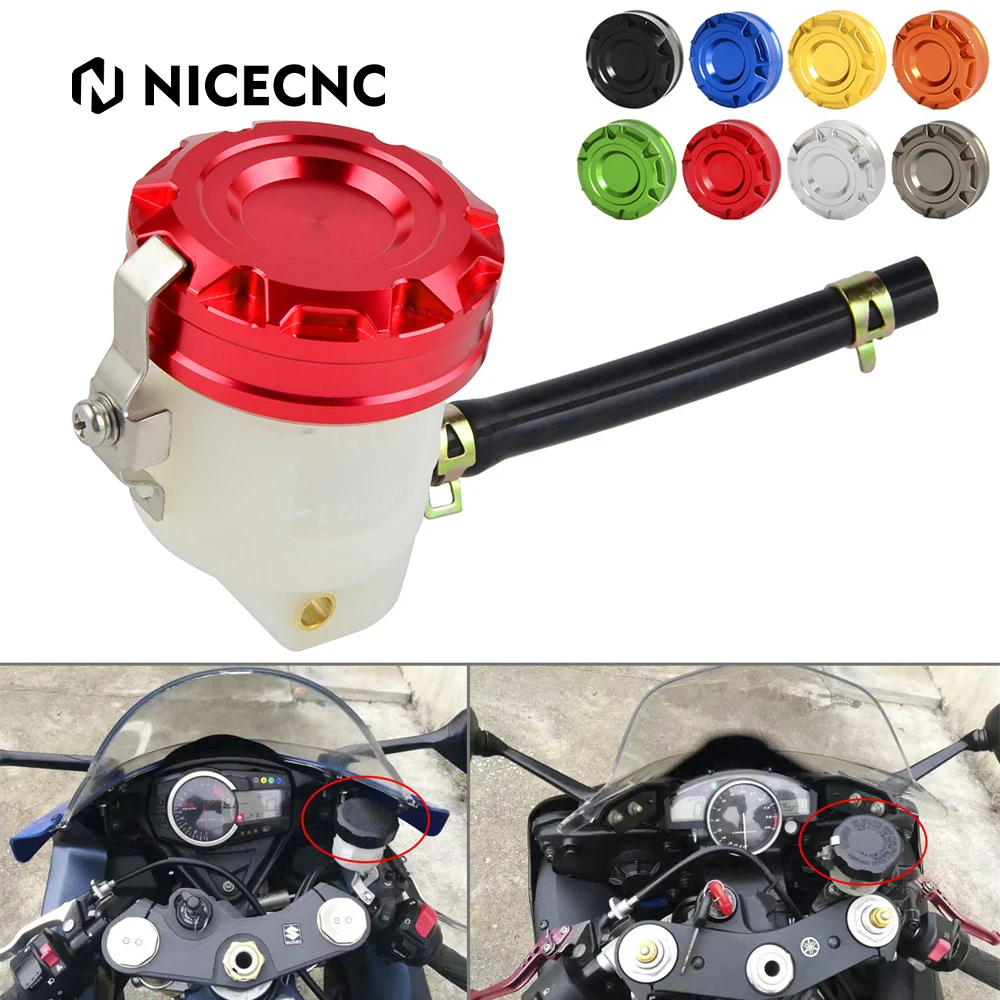 

Front Brake Fluid Reservoir Tank Oil Cup for Triumph Daytona 675 2006-2017 Speed Triple Street Triple R Tiger 1050 Sprint 1050