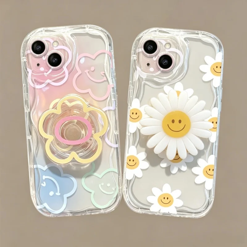 Фото Чехол-держатель с цветочным узором для Huawei Honor 600 Lite 400 200 Pro X6D X9D X7D X9B X8C X8A X8B X7B X6A X6C X5C X6B X7A X5B X5 Plus №1