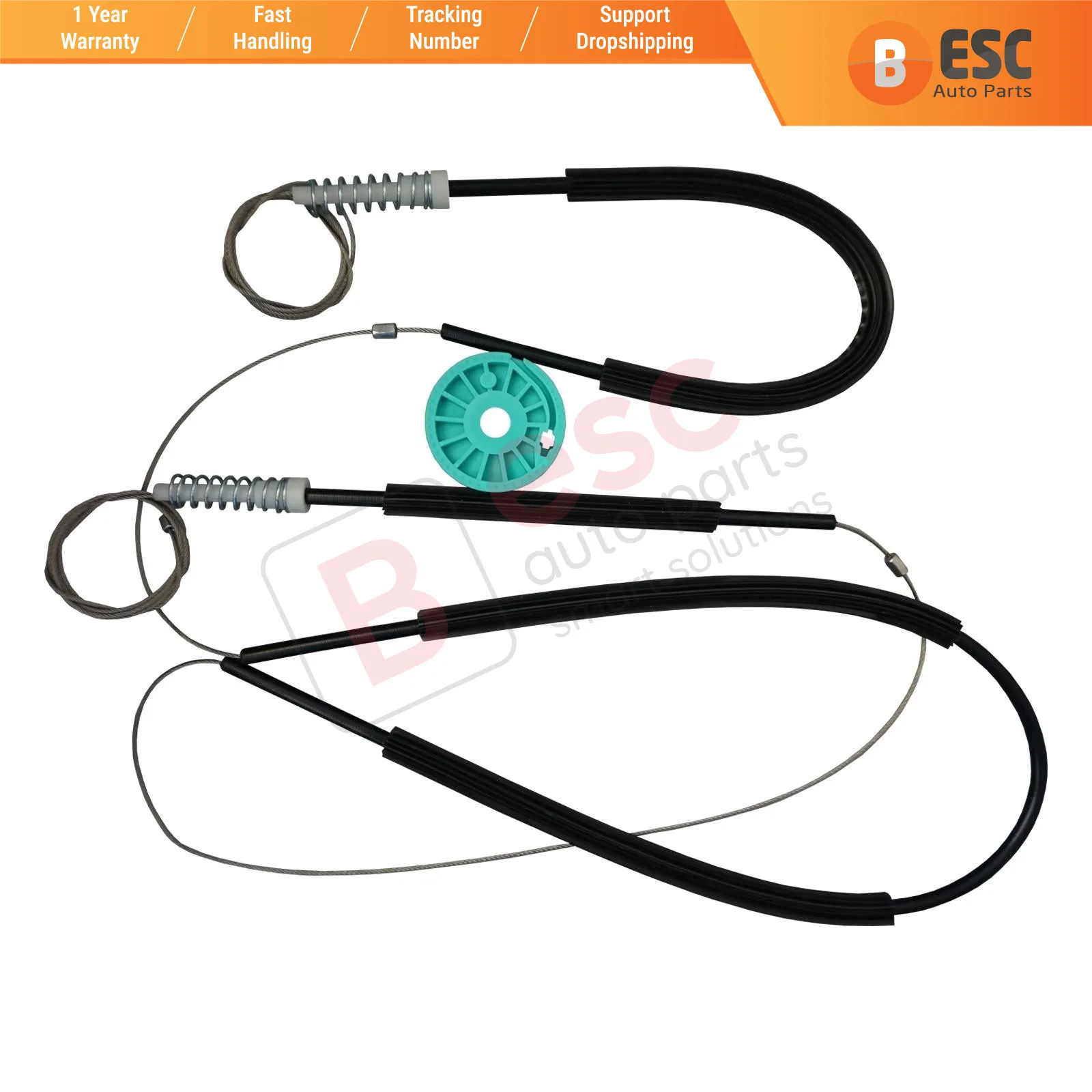 Автозапчасти ESC EWR5165 электрический стеклоподъемник комплект для ремонта задней