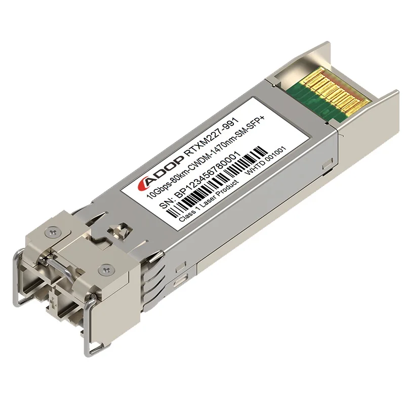 ADOP для Cisco CWDM-SFP10G-1490 совместимый с 10G CWDM SFP + 1490 нм 80 км DOM Дуплексный LC SMF модуль приемопередатчика для передачи