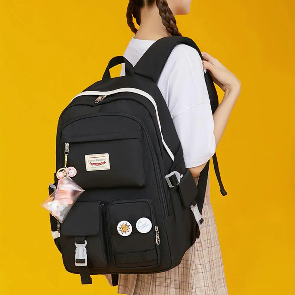 

Вместительная дышащая портативная вместительная сумка для книг для учащихся младших и старших классов