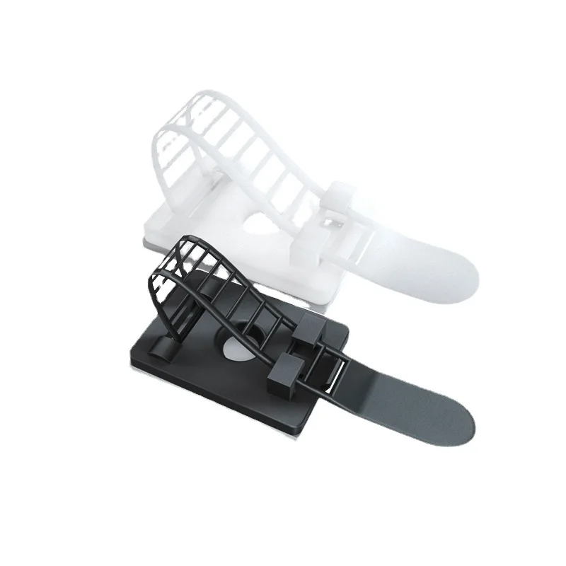 

100pcs Adhesive Cable Tie Mounts CL-1/CL-2/CL-3 Cable Clips Wire Clamp Management Adjustable Cable Tie Fix Holder Organizer