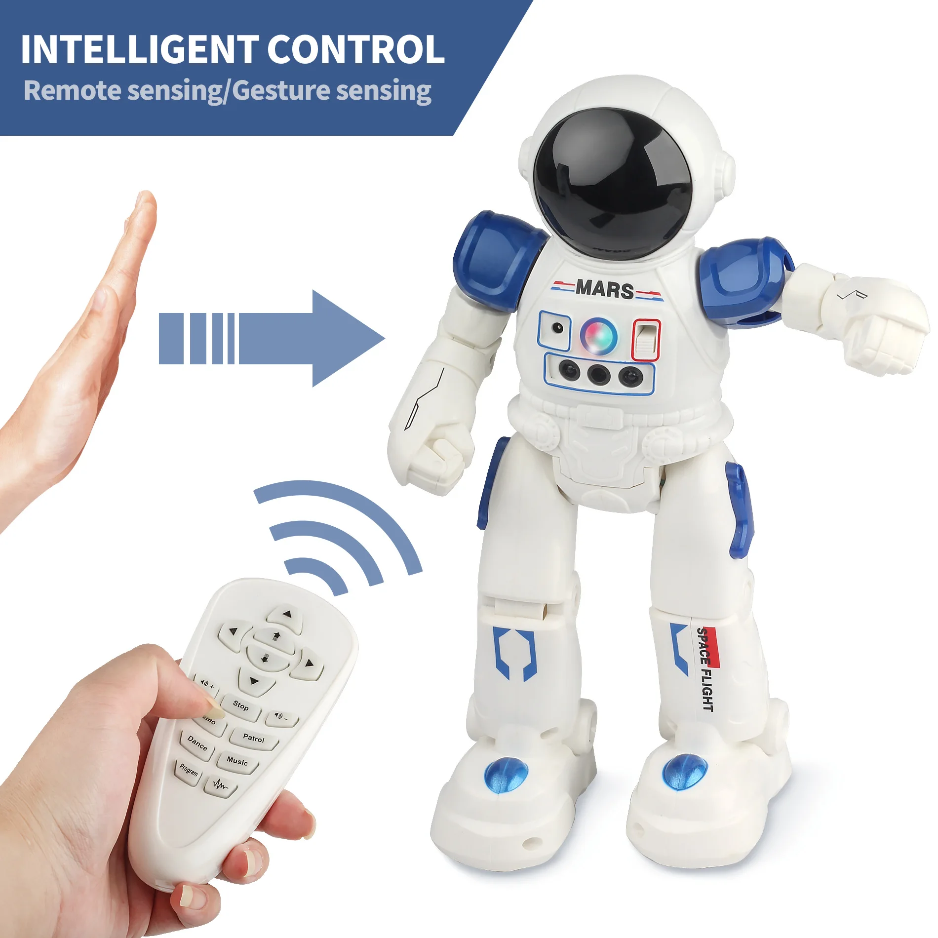 

2022 New Remote Control Intelligent Robot Singing And Dancing Toy Programming Gesture Sensing Electric Kids Toys Robot For Kids