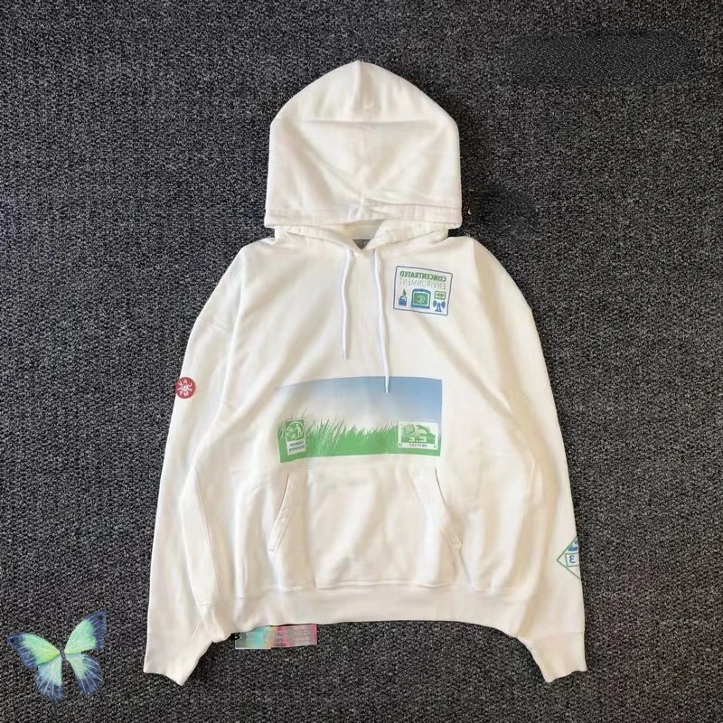 

Толстовка с капюшоном и вышивкой, на лужайке