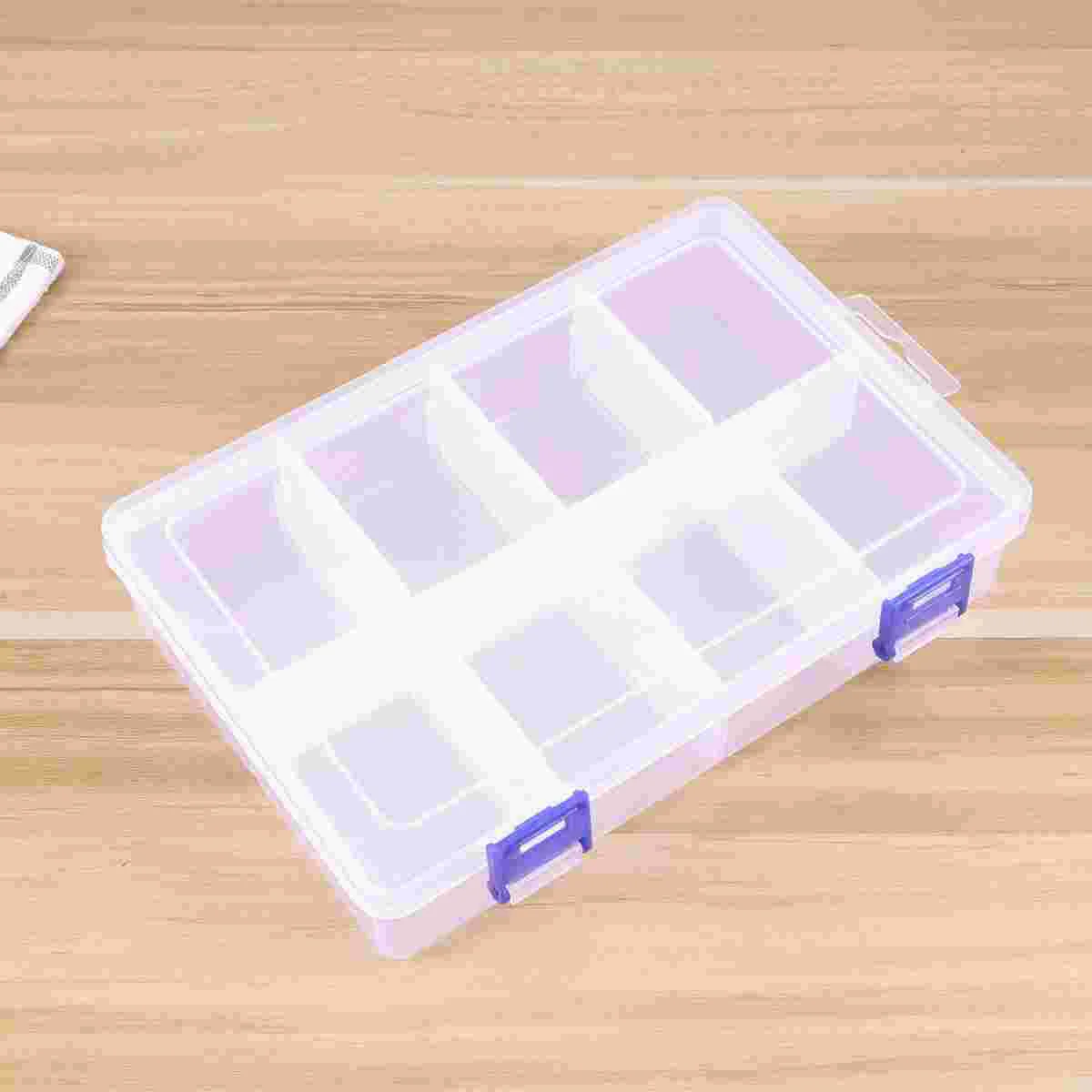 

Organizer Boxstorage Beadjewelry Craftdividers Container Parts Case Organizersgrids Clear Beads Ornamentscompartment Tackle