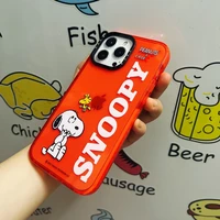 snoopy dog cute phone cases for iphone 13 12 11 pro max mini xr xs max 8 x 7 se 2020 phone protect case cartoon anime soft