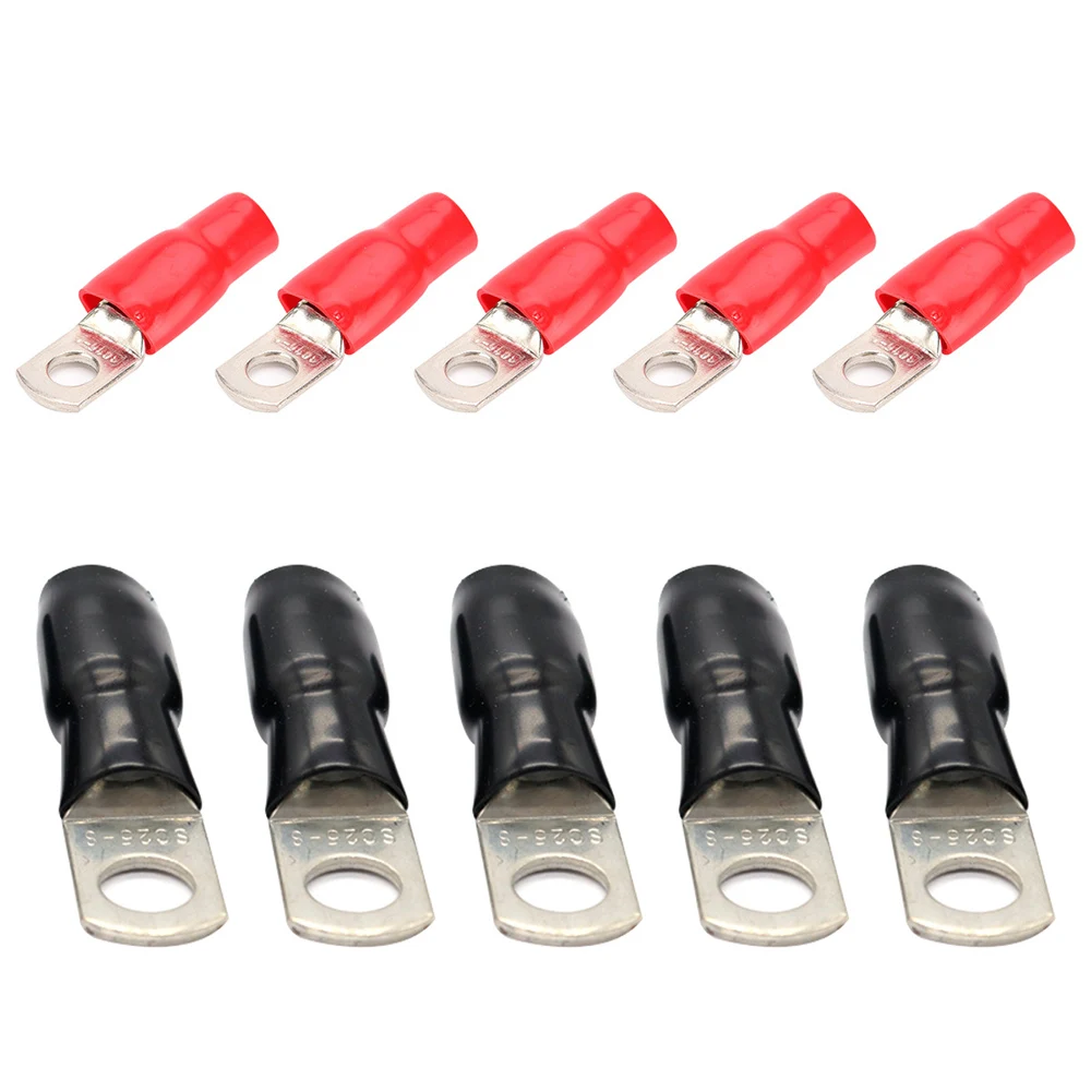 

10pcs Copper Tube Terminals Battery Welding Cable Wire Lugs