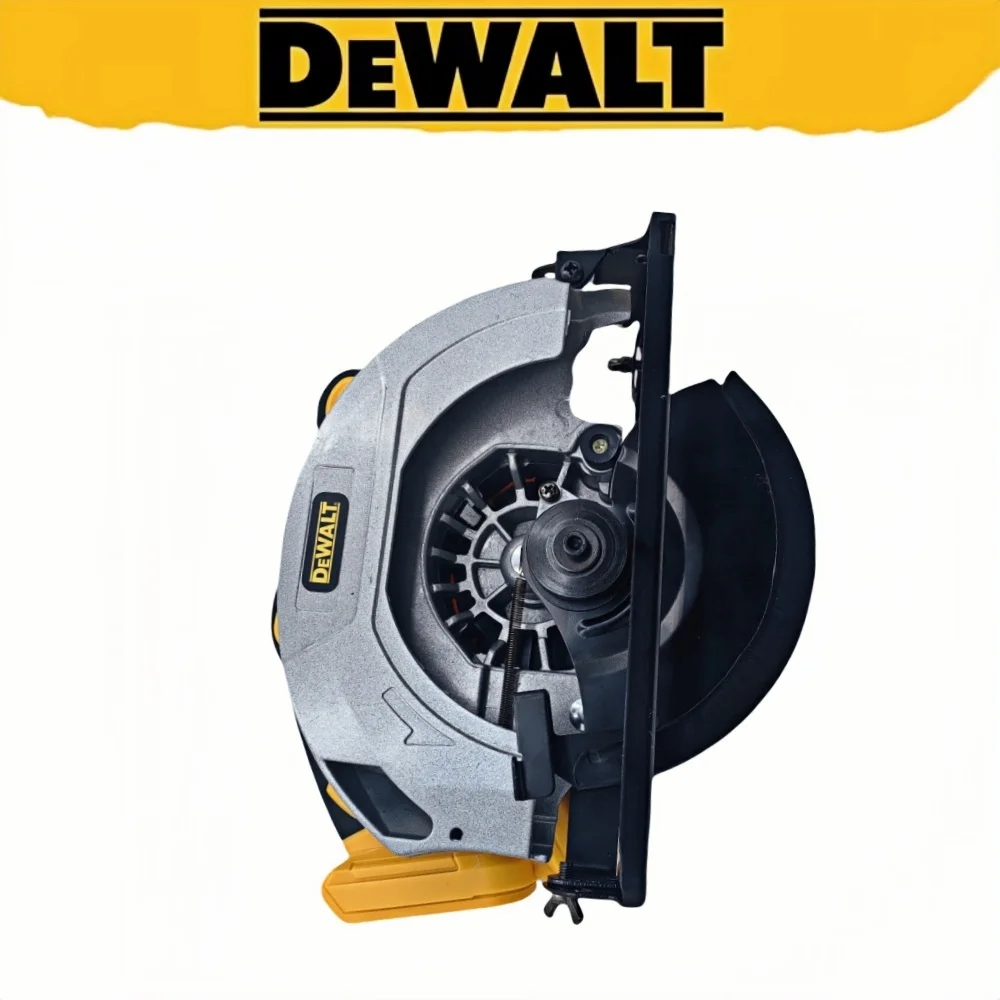 Фото Dewalt Electric Goddess 7-дюймовая аккумуляторная циркулярная пила, угол резки 45 градусов, глубина резки 63 мм, 5000 об/мин, 20 В, деревообрабатывающая пила №5