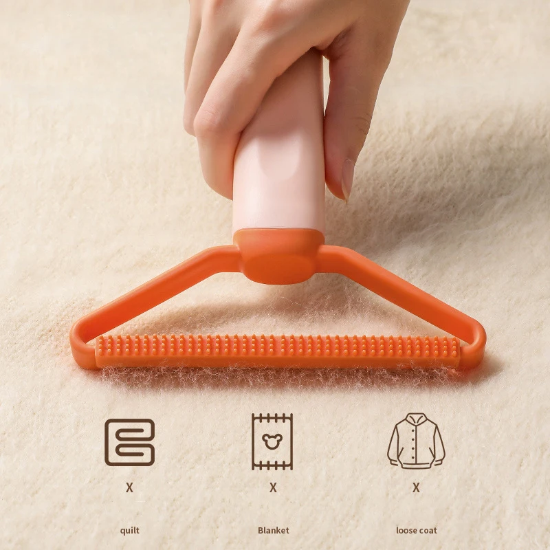 

Multifunctional Double-headed Shaver Does Not Hurt Clothing Hair Remover Woolen Coat Manual Shaver Double-sided Hair Remover