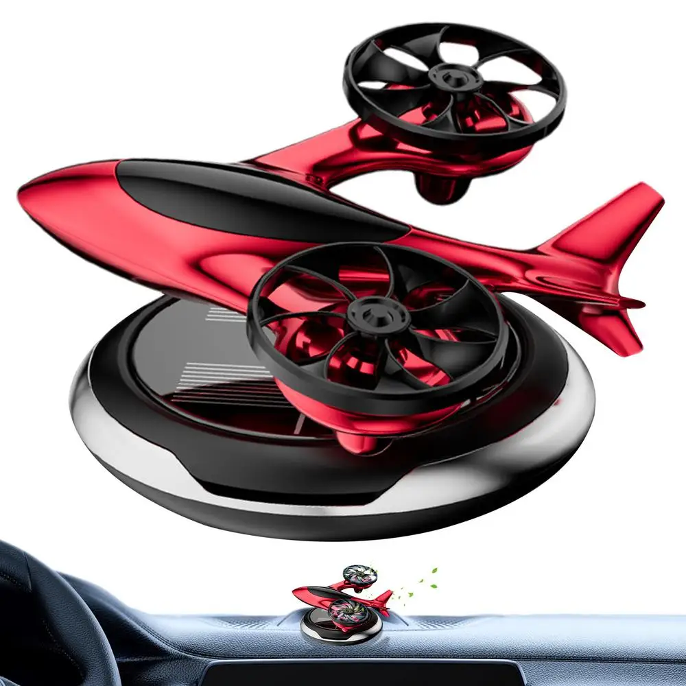 

Для ароматерапевтических украшений, солнечный диффузор воздуха для автомобиля, вращающиеся автомобильные ароматы на солнечной энергии, освежитель воздуха, двухмоторный самолет, автомобиль