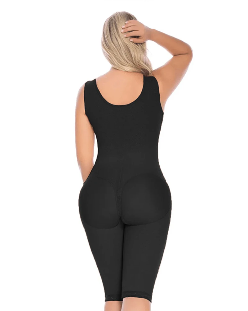 Fajas Colombianas Full Body Shaper for Women with Adjustable Hooks Slimming Tummy Control Postpartum Girdles Bbl Skims Shapewear