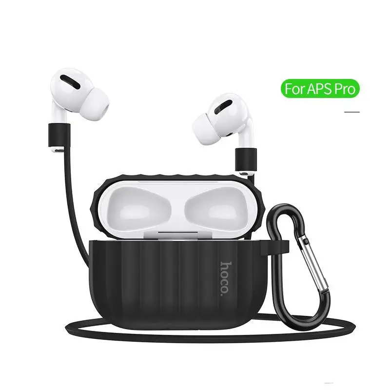 

Hoco WB20 Liquid Silicone Protective Cover Suitable For Airpods Pro Earphone Shell Silicone Anti Drop Earphone Cover