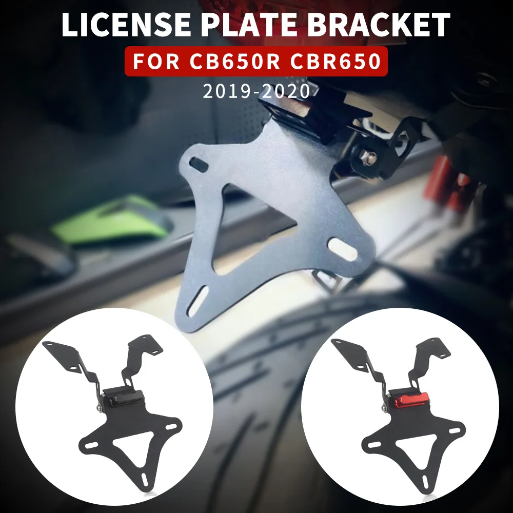

Держатель номерного знака, кронштейн заднего фонаря, аккуратный Устранитель крыла для Honda CB650R CBR650 CBR 650R 2019-2020, аксессуары для мотоциклов