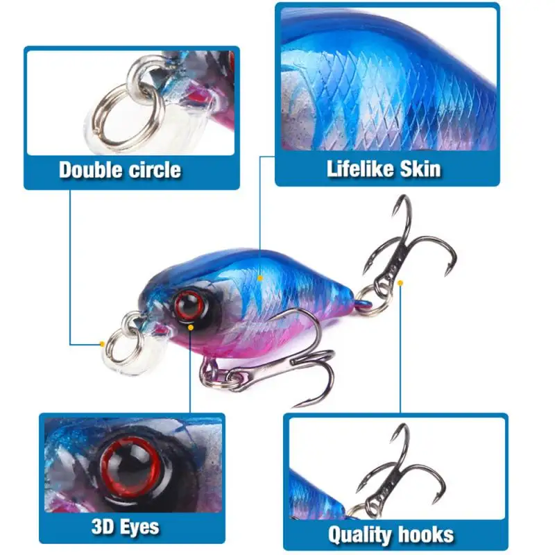

Luyale Little Fat Man Improve The Proposed Anti Hanging. Super Long Range Silver Knife Plastic Hard Bait Bait
