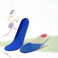 orthopedic flat foot deodorant shock absorption insoles for feet ease pressure of air movement breathable damping cushion