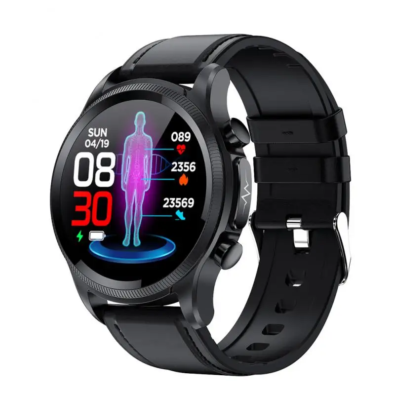 

Blood Glucose Smart Watch Men Blood Pressure Heart Rate Body Temperature IP68 Waterproof Fitness Tracker Smartwatch