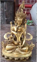 collectibles tibetan buddhist bronze vajrasattva yabyum einzigartig buddha statue 28 cm 2kg wedding copper decoration real brass