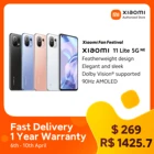 Смартфон Xiaomi 11 Lite, 128 Гб256 ГБ, Восьмиядерный Snapdragon 778G, камера 64 мп, 90 Гц, Mi 11 Lite