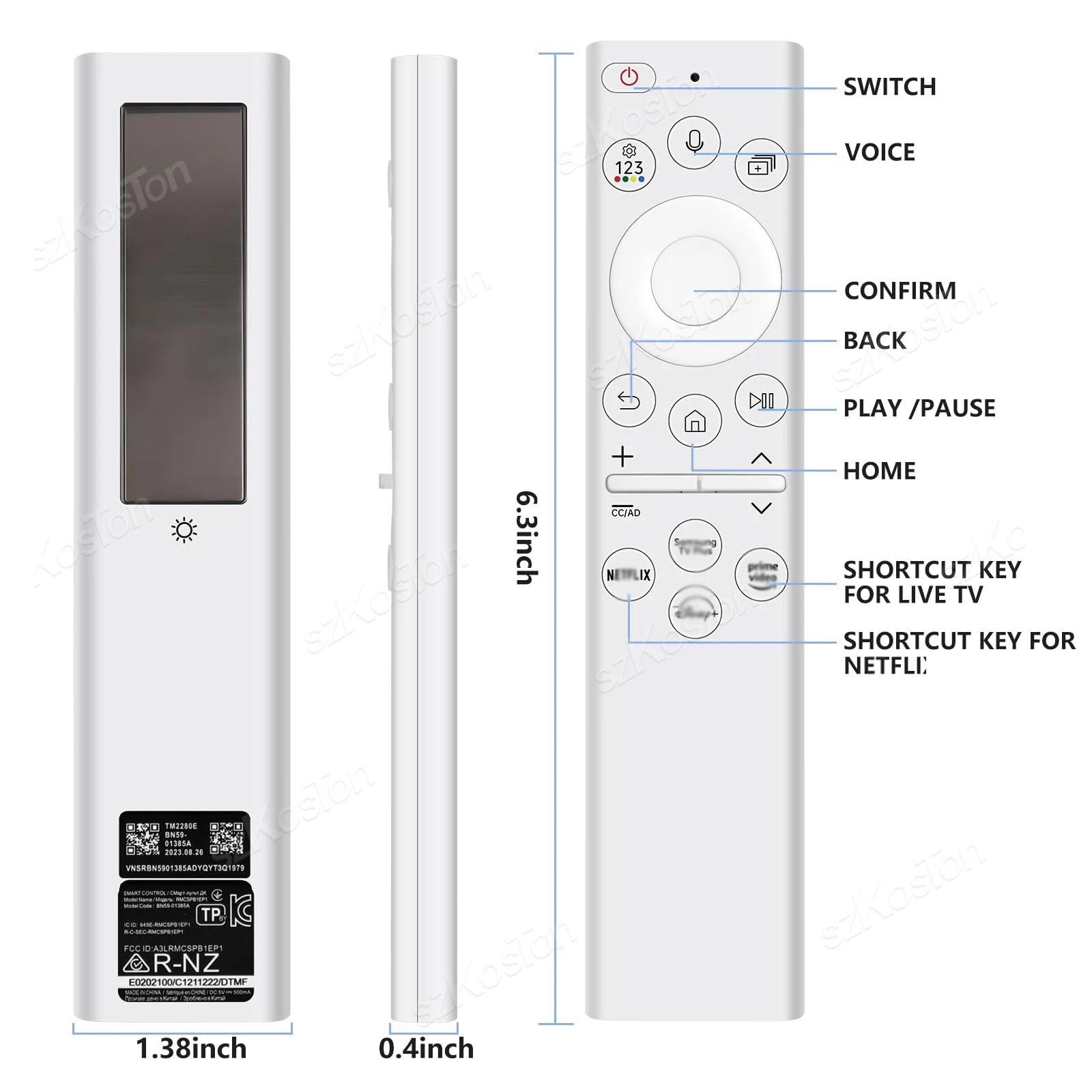 Пульт дистанционного управления BN59-01391A для Samsung Frame TV