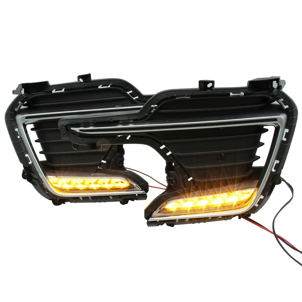 1 комплект светодиодных дневных ходовых огней для Hyundai Elantra Sport 2017 2018 DRL индикатор