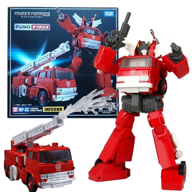

Экшн-фигурки TAKARA TOMY Трансформеры Инферно MP series Ko MP-33 Инферно Мастер Уровень коллекционные игрушки для детей подарок
