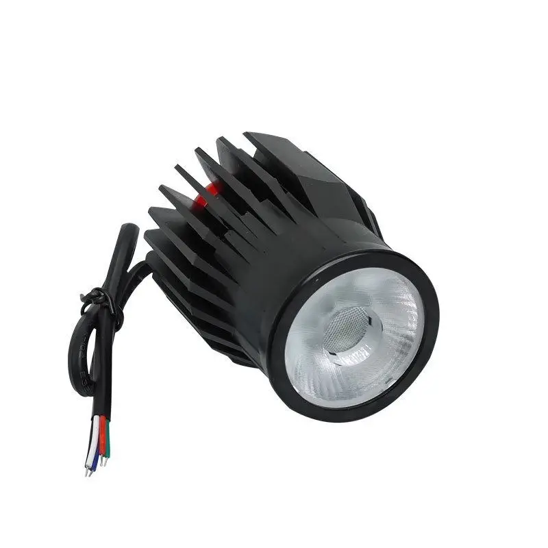 

5W/10W/15W RGBW/RGBW LED spotlight;DC12/24V input;with 4/5 wire PWM driver inside;Low-voltage External controlled