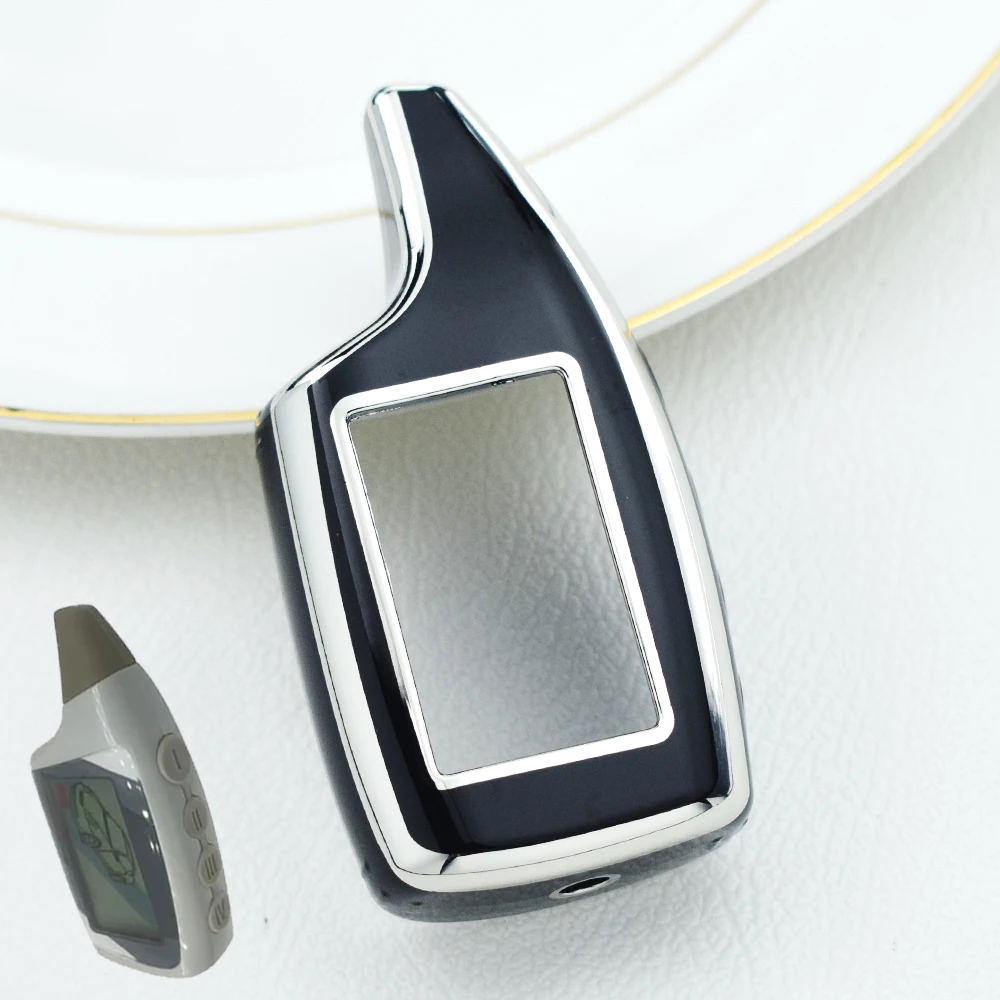 

Чехол для ключа из ТПУ для Scher-Khan Magicar 5 ЖК-дисплей Двусторонняя Автомобильная сигнализация с дистанционным управлением подходит для Scher khan Magicar M5