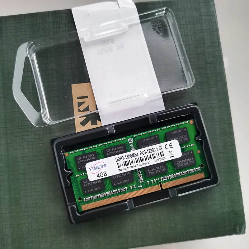 Оперативная память для ноутбука 4 ГБ 8 PC3L 8500 10600 12800 DDR3 1066 1333 1600 DDR4 2400 МГц SODIMM