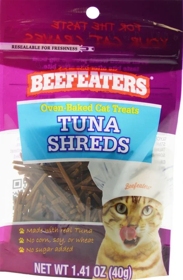 

Oven Baked Tuna Shreds Cat Treats 1.41 oz